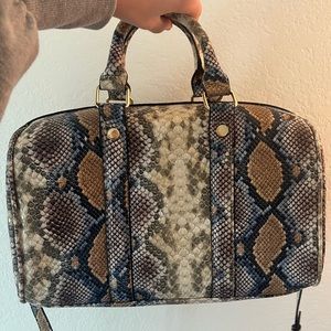 Steve Madden Snakeprint Tote